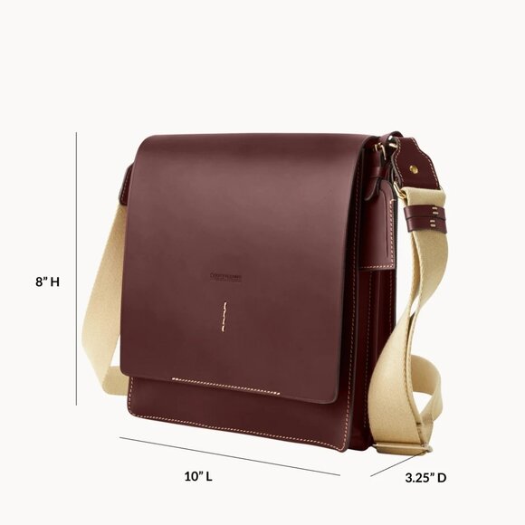 DOONEY & BOURKE Alto Raul Messenger in Saddle NWT - Picture 6 of 8